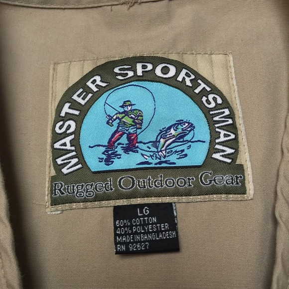 Master Sportsman Adult Rugged Outdoor Vest Large - Picture 6 of 8